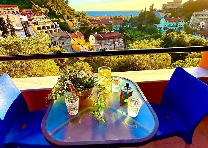 Lejlighedshotel Travellers Beautiful Elen Agios Gordios Sea 3*