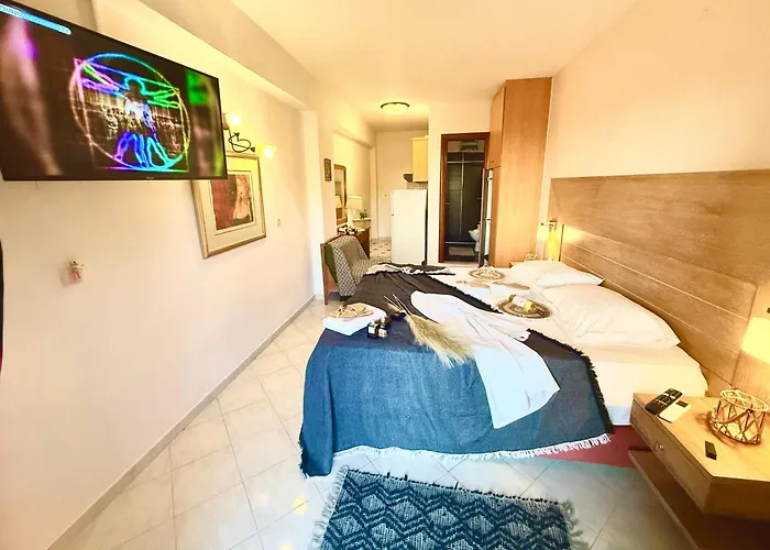 Lejlighedshotel Travellers Beautiful Elen Agios Gordios Sea 3*