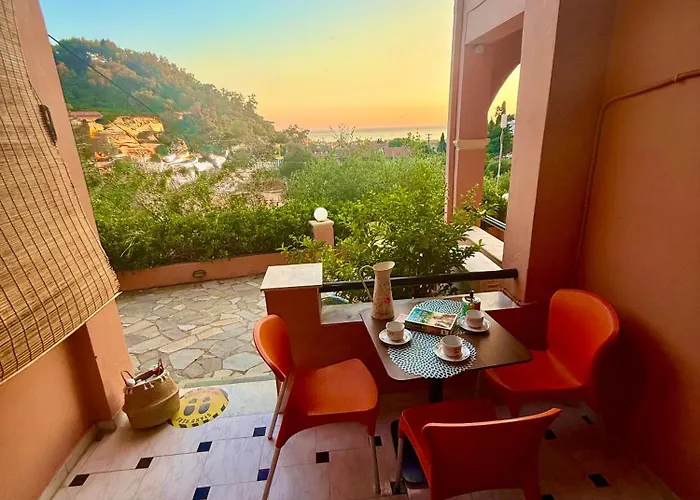 Lejlighedshotel Travellers Beautiful Elen Agios Gordios Sea